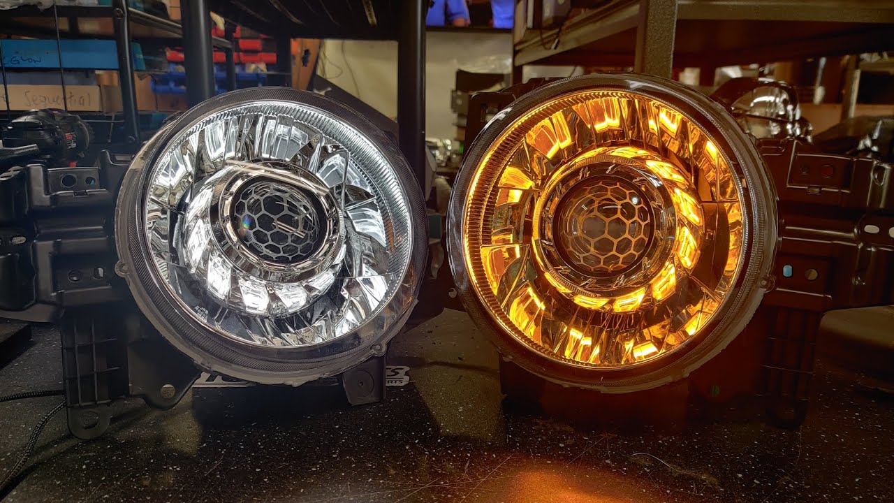 2007 2014 Toyota FJ Cruiser headlight Retrofit w/ DIODE DYNAMICS