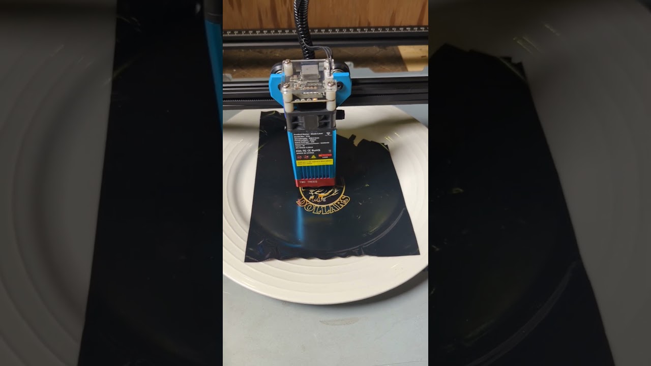 Twotree Desktop CNC Rooter ,High Security Laser Engraving and Cutting