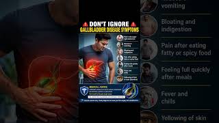 Gallbladder Problems: Warning Signs You Should Never Ignore 🚨🟡 #shorts #healthtips