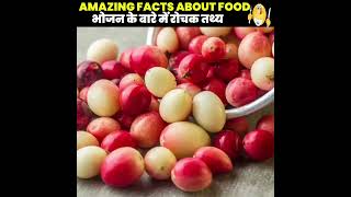Amazing Fact About Food??Random Facts|Amazing Facts|Mind Blowing Facts In Hindi shorts mahisufactz