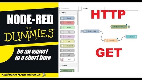 NODE RED FOR DUMMIES-HTTP NODE PART 2