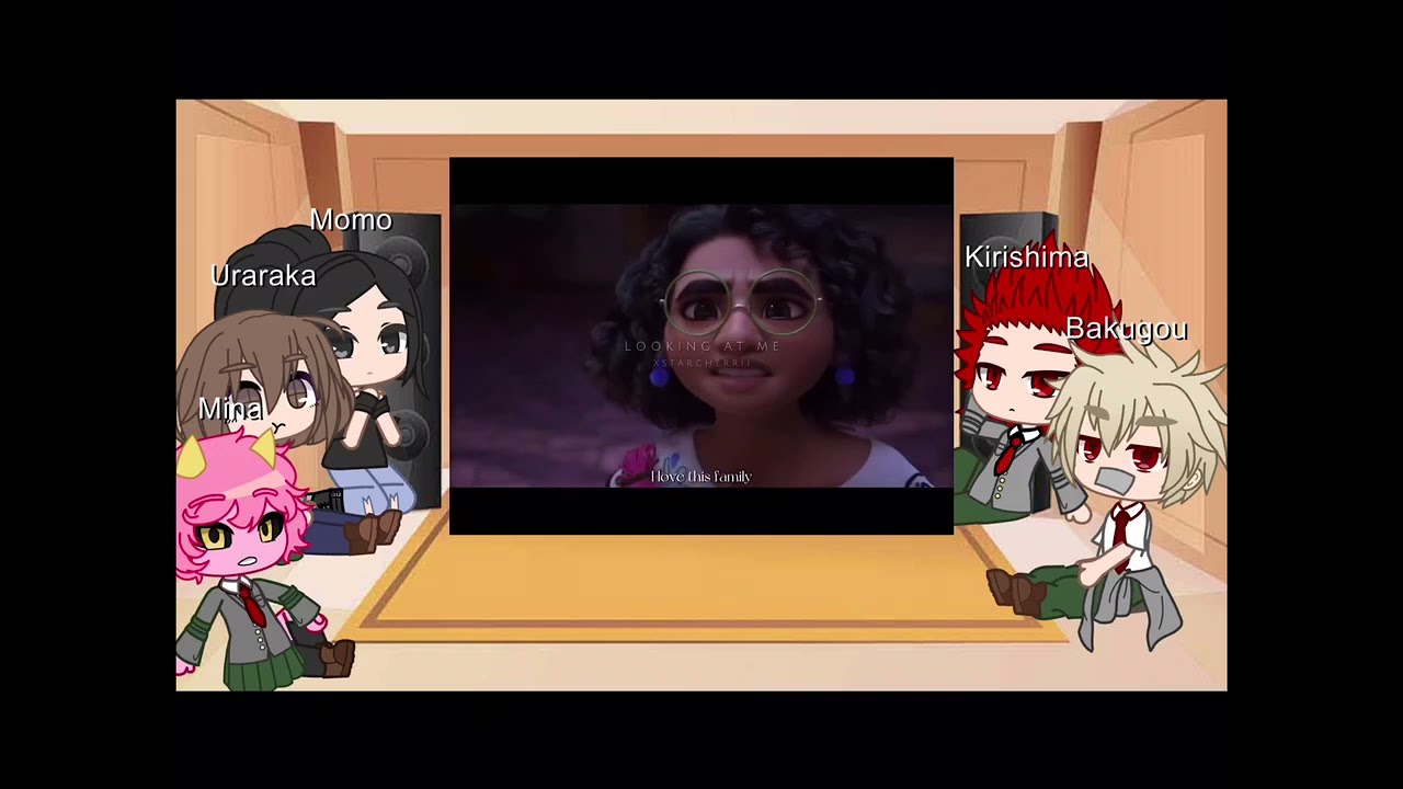Mha reacts to encanto/not original/Gacha club reaction/