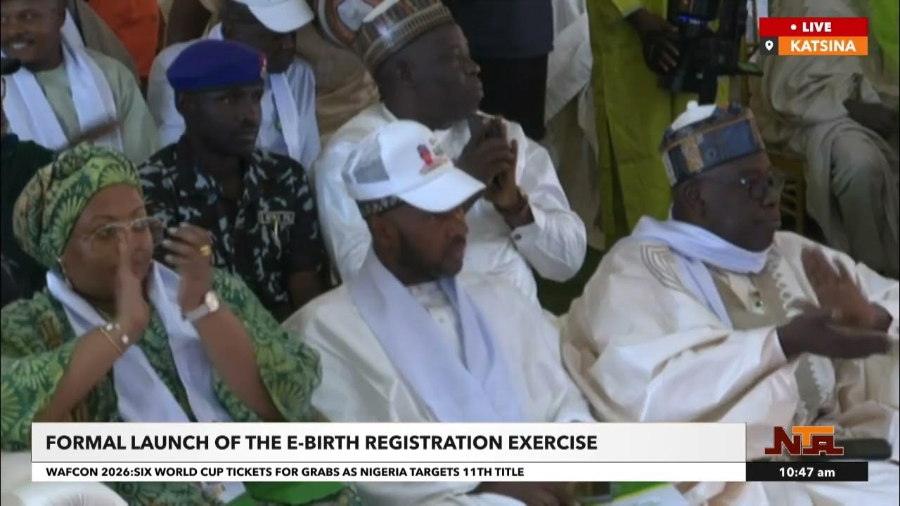 FORMAL LAUNCH OF THE E BIRTH REGISRATION EXERCISE