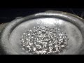 Mercury reacting to vibration of sound waves. Song is Mad by Magnetic Man.