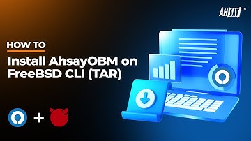How to install AhsayOBM on a FreeBSD CLI  (TAR)