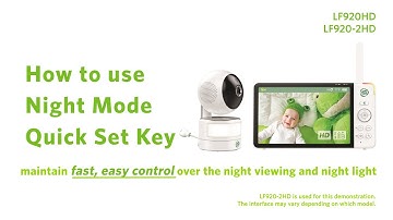 Night Mode Quick Set Key - LF920HD LF920-2HD