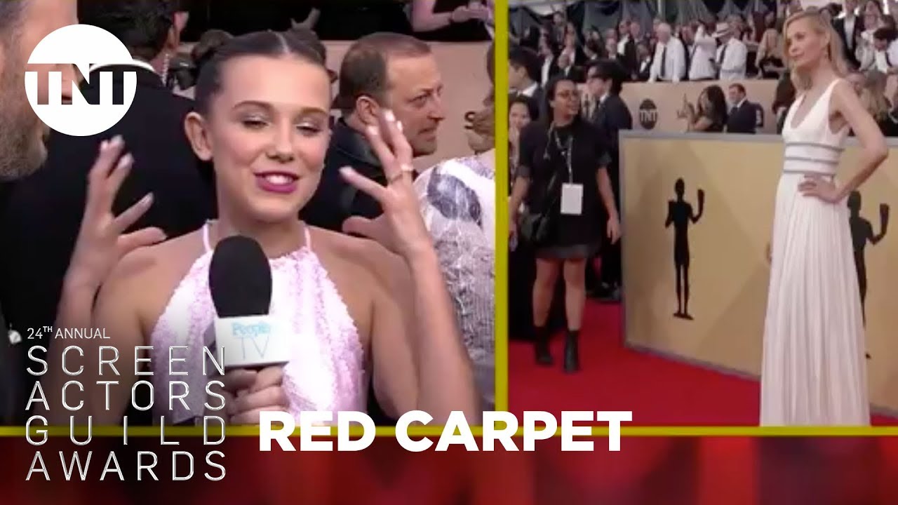 millie bobby brown red carpet