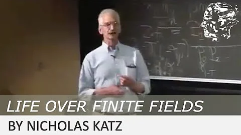 Nicholas Katz: Life Over Finite Fields