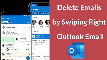 How to Set Right Swipe to Delete Email in Outlook App?