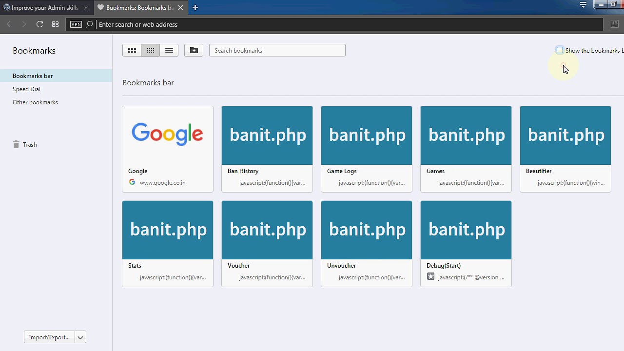 How to create simple Bookmarklets - YouTube
