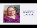 Roberta Davis Funeral | Live 🔴 Thursday 11:00AM 2-23-2023