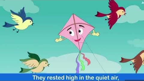 Class V English II (Poem-How the little kite learned to fly)