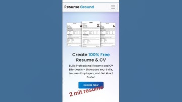 Ai Resume Maker - get job faster with these tools #resume #trending