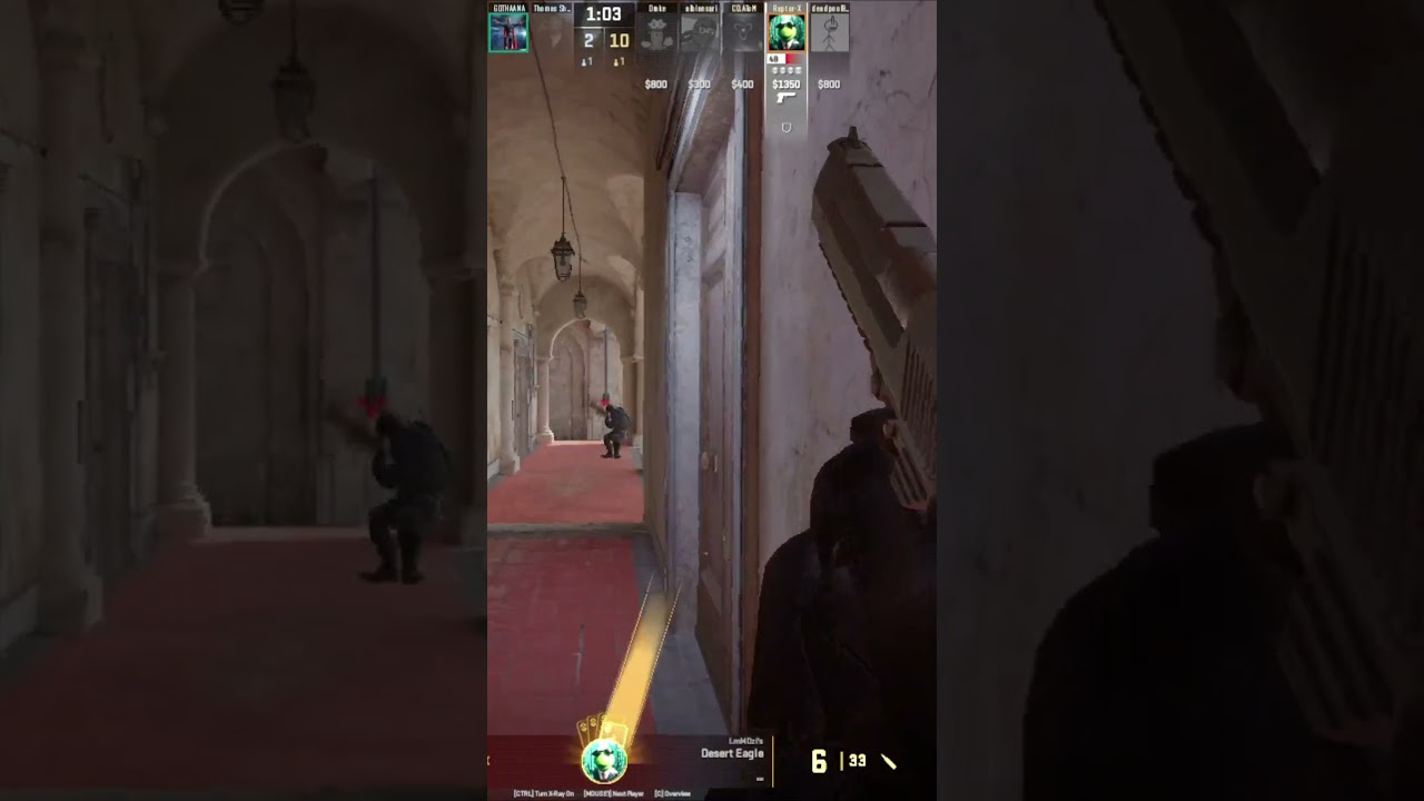 Deagle Flex, One-Tap! 💀🔥 | CS2 Perfect Timing 