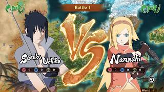 Sasuke Vs Nanashi | Naruto x Boruto Ultimate Ninja Storm Connections | Mods | 4K60fps screenshot 4
