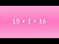 Adding 15 to Numbers Quiz