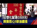 台塑化配息0.59元8年新低！陳寶郎:H2石化業迎回溫...百億美元"路州投資案"將二度重估｜非凡財經新聞｜20210722