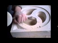 Tracery window 3.wmv stone carving