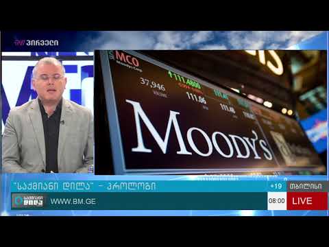 Moody’s საქართველოს ეკონომიკის ძლიერ და სუსტ მხარეებზე