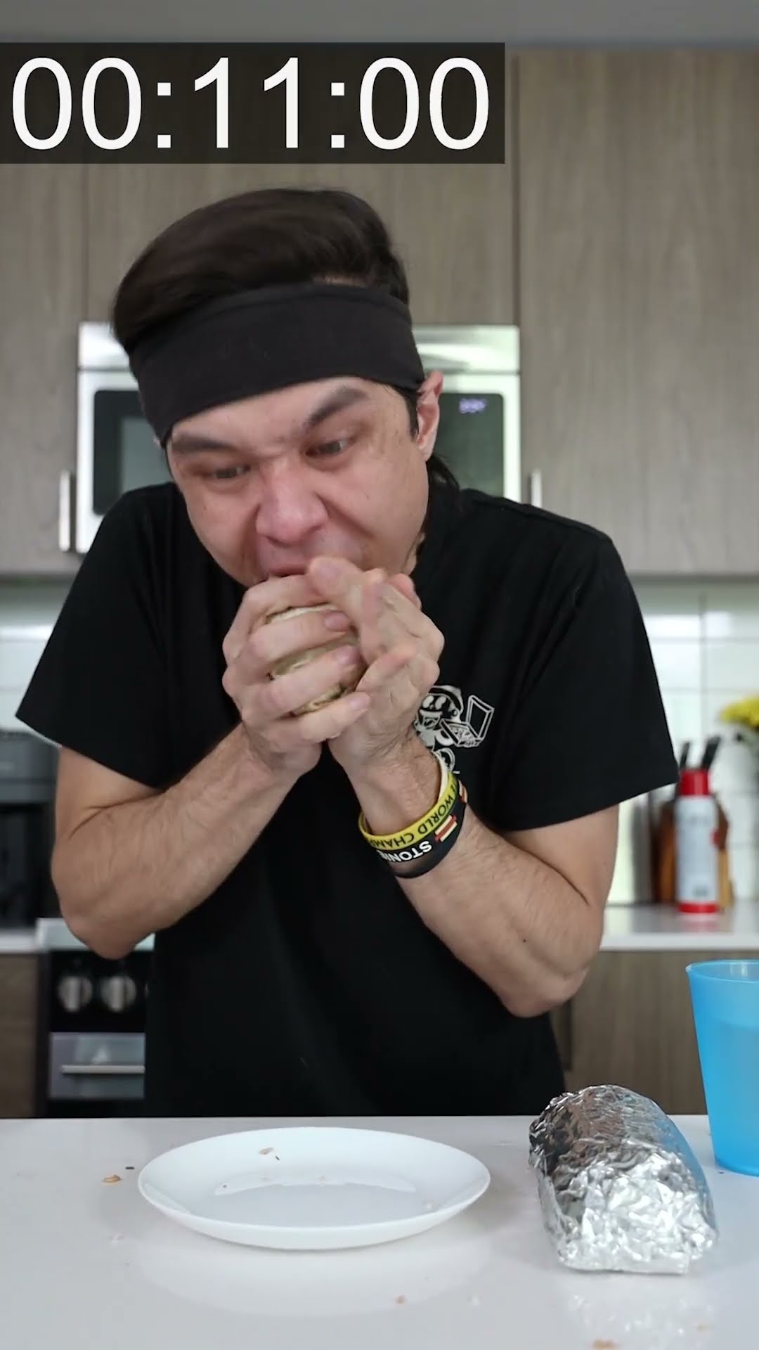 Fastest Burrito EVER Eaten! (World Record)*