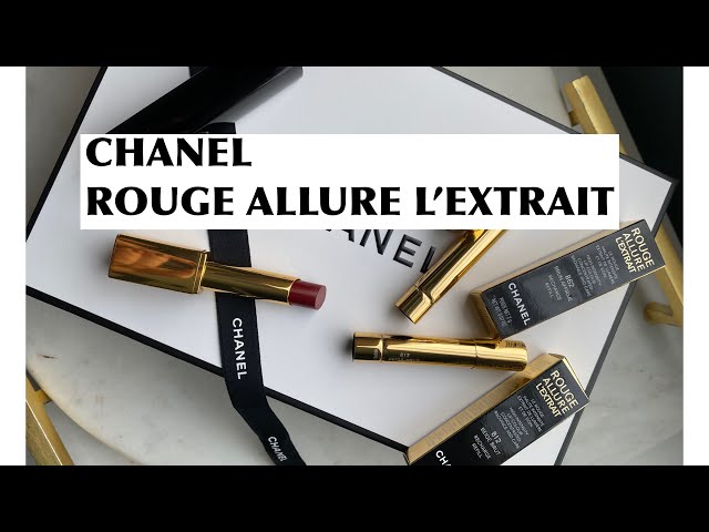 Chanel Rouge Allure L'Extrait High Intensity Lipstick #854 Rouge  Puissant 0.07Oz