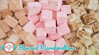 Homemade Marshmallow Recipe with 3 Amazing Flavors!