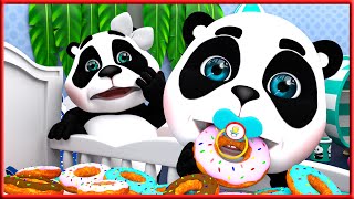  Birthday Song  More Nursery Rhymes  Kids Songs  Baby Panda, johny johny yes papa .