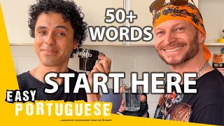 The First 50+ Portuguese Words Every Beginner Should Know (Feat. Alê) | Super Easy Portuguese 29