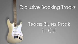 Backing Track - Texas Blues Rock in G# / Ab (Stevie Ray Vaughan SRV style) chords