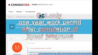 Did you get only one year work permit? | Watch the full video to know how you can get it fix.