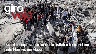 Brasileiro morto pelo Hamas e previsão de piora no RS | Giro VEJA screenshot 3