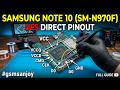 SAMSUNG SM-N970F ufs direct pinout #gsmsanjoy