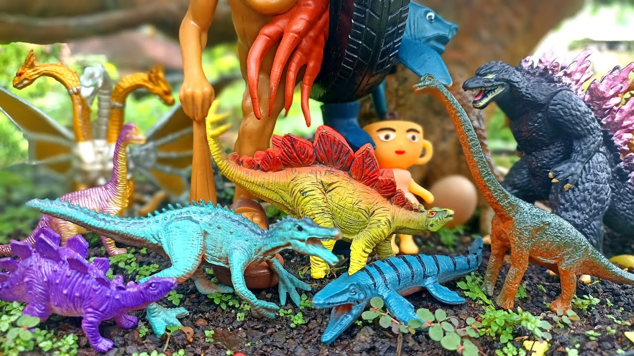 Dinosaurus Jurassic World Dominion: t-rex/ Brachiosaurus/ KingKong/ Godzilla/ Gorilla/ Kinggidorah