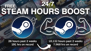 Free Steam Hours Boosting 24/7 | Render (patched..?)