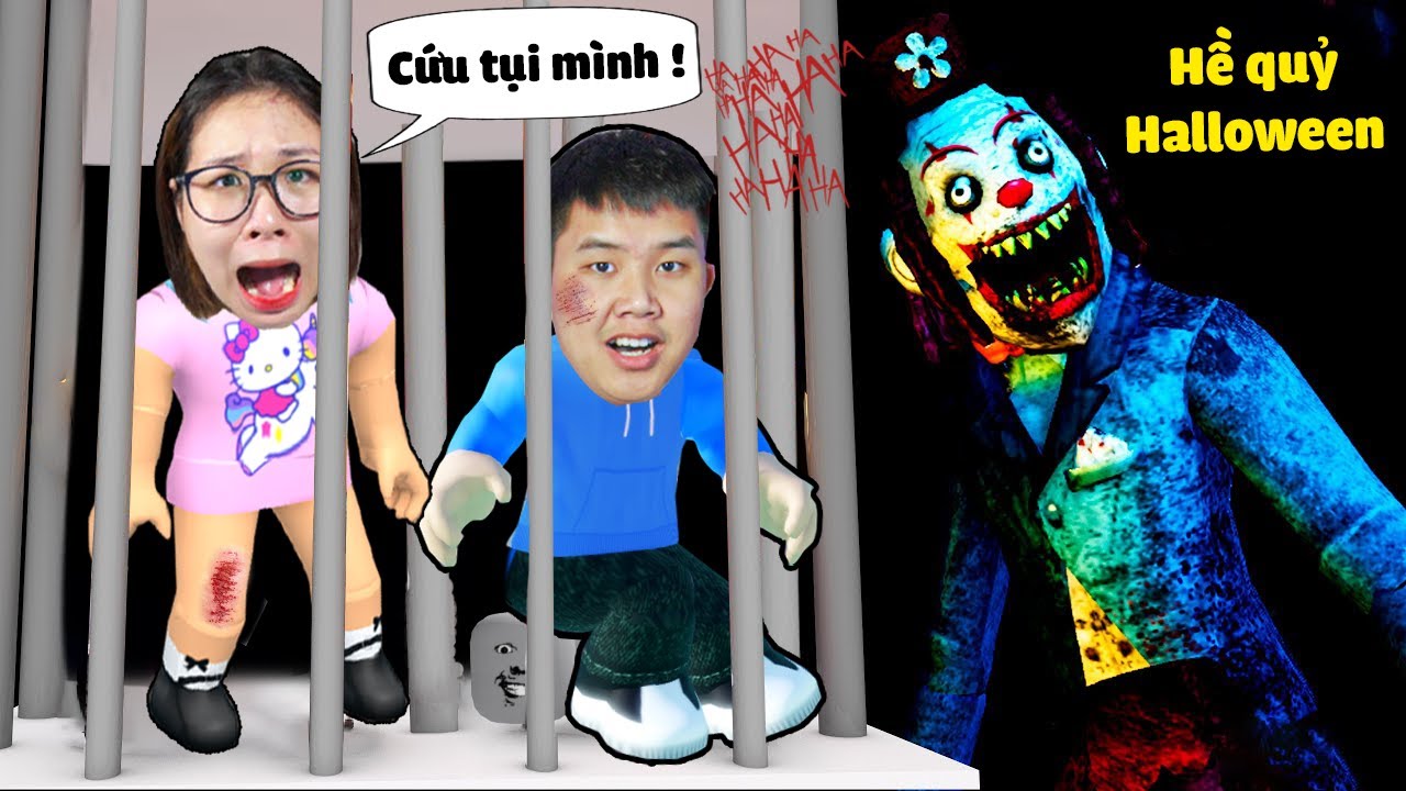 Thoát khỏi chú hề quỷ vào Halloween chuyên bắt cóc trẻ con bqThanh & Ốc Có Trốn Thoát?