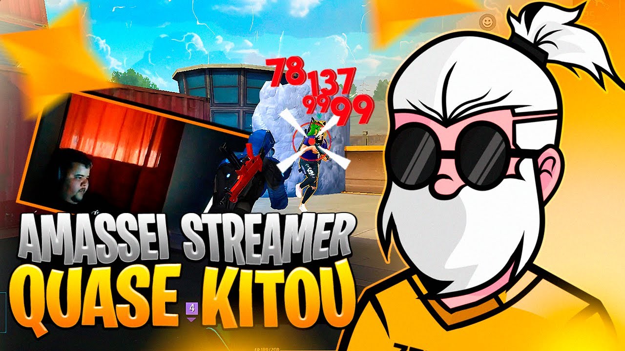 4X4 CONTRA STREAMER ELE FICOU BRAVO?