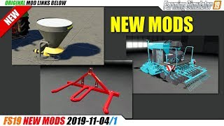 FS19 | New Mods (2019-11-04/1) - review