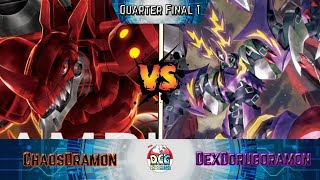 Digimon Rumble BT17 Chaosdramon vs Dexdorugoramon Top 8