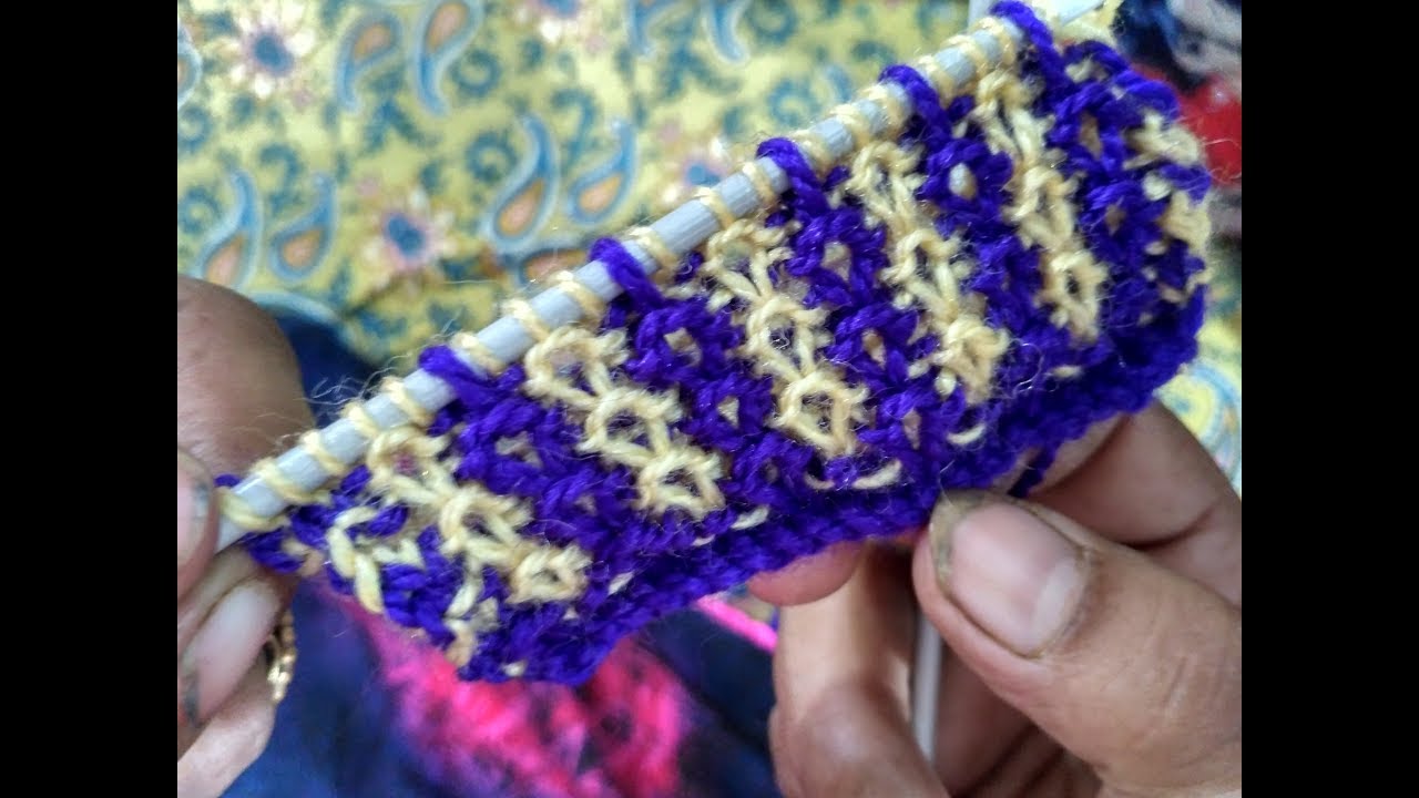 Knitting pattern 9 new design for woolen sweater in hindi two