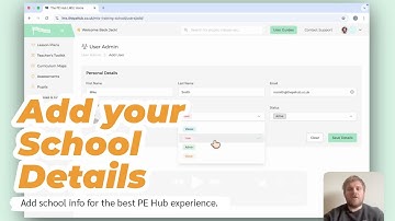 Setting up your School on The PE Hub LMS