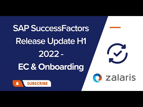 SAP SuccessFactors H1 2022 Release – Die wichtigsten Updates für EC & Onboarding