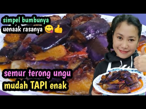 Resep Semur Terong Ungu Kecap
