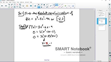 Section 4 1 Extreme Value Theorem EVT