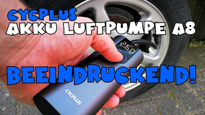 Cycplus A2 mobile Akku-Luftpumpe 10 bar 