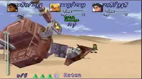 Xenogears ~ Random Battle 01 480p