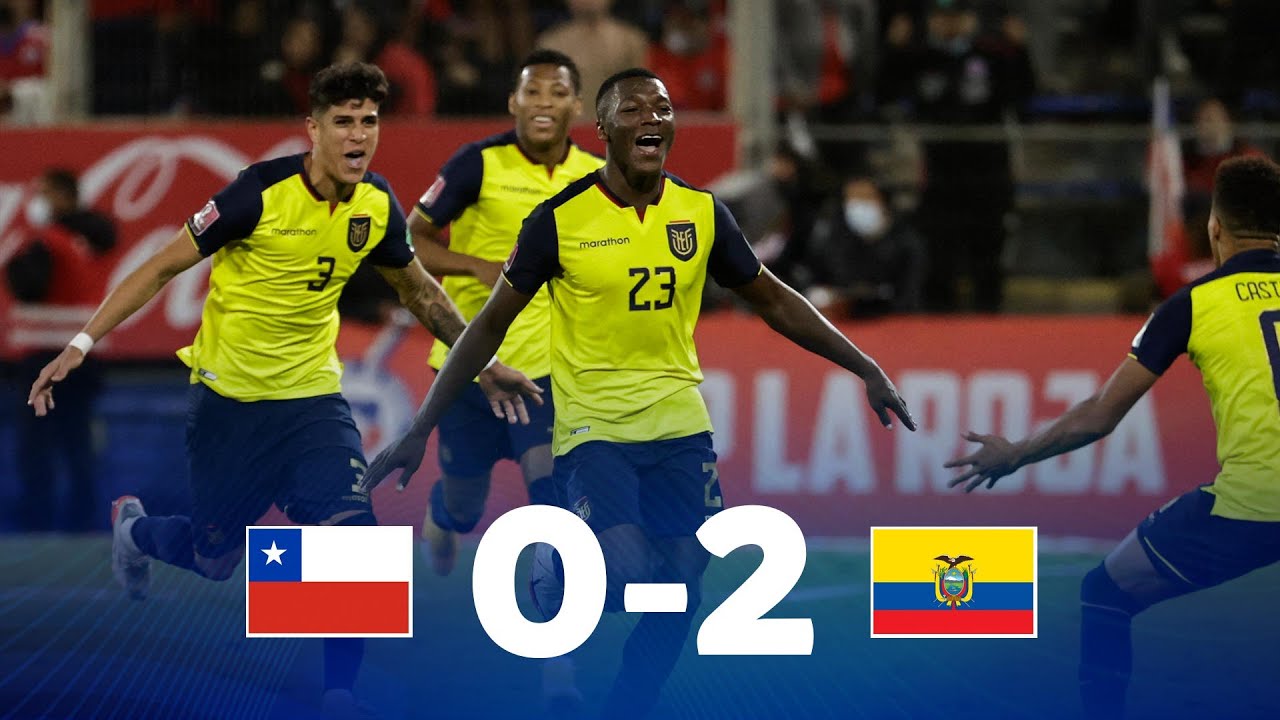 Cómo salió Chile con Ecuador