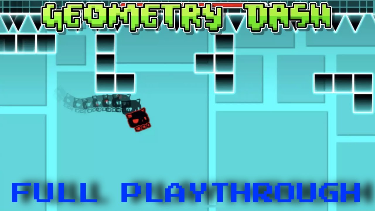 1 (Full Level Playthrough) | Geometry Dash