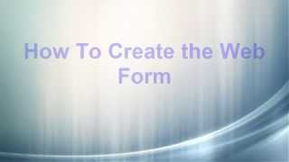 How To Create A Webform