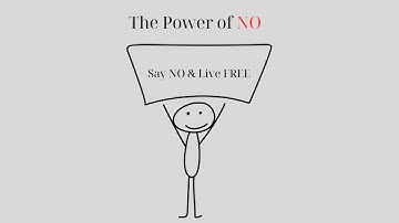 The Power of "NO": Setting Boundaries for a Happier Life