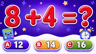 Kindergarten Math Quiz | Addition & Subtraction Challenge | Test Your Math Skills! 🏆